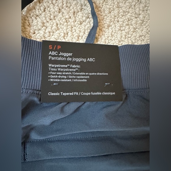 Men’s size small Lululemon ABC jogger - Picture 4 of 11